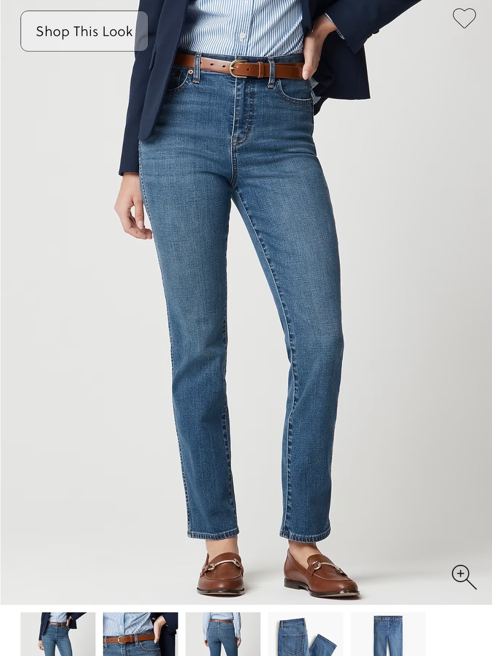 Classic vintage jean in all-day stretch